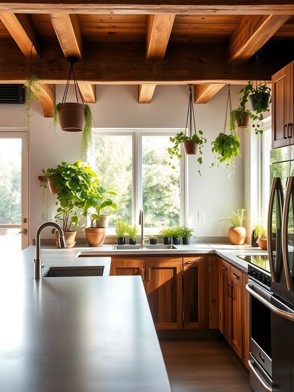 indoor plants enhance freshness