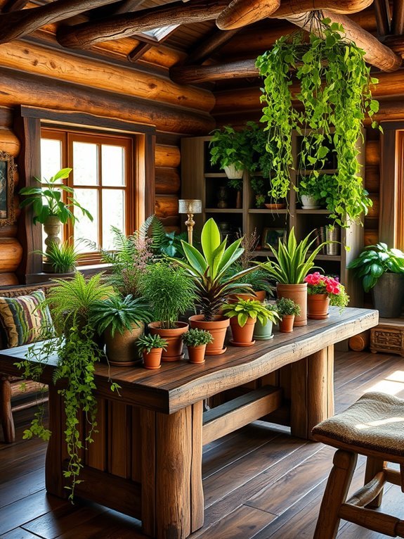 indoor potted plant care