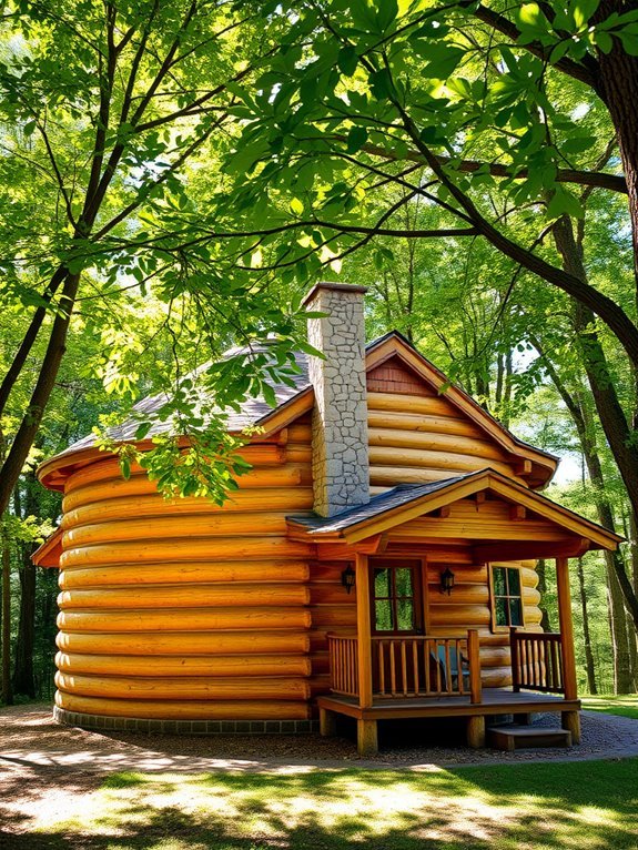 innovative round shelter design