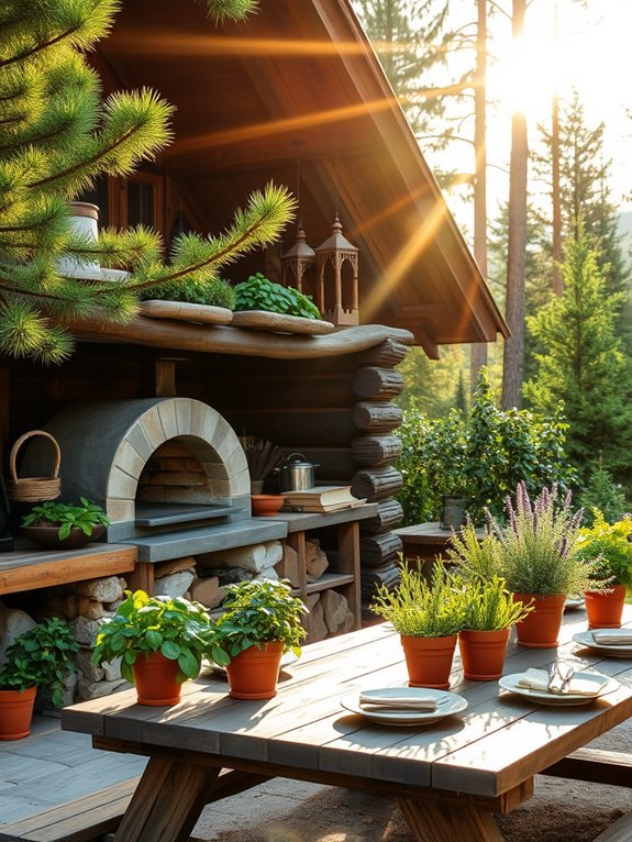 integrating herbs into gardens