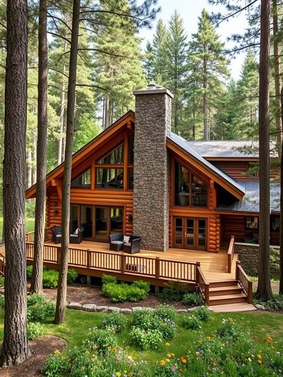 justin timberlake s rustic residence