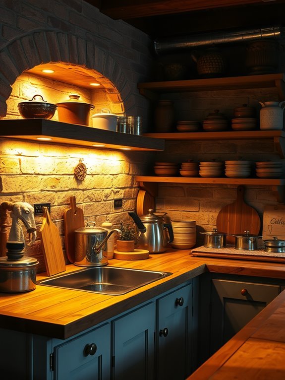 kitchen illumination installation solution