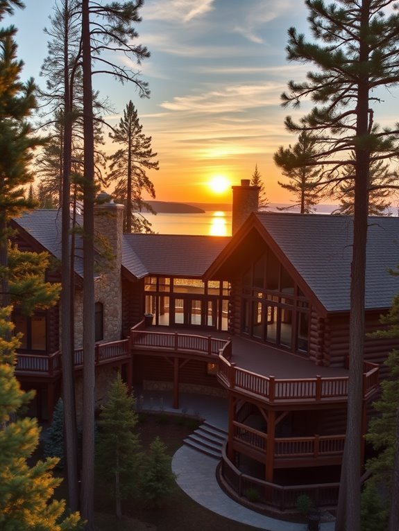 lakeside luxury retreat escape