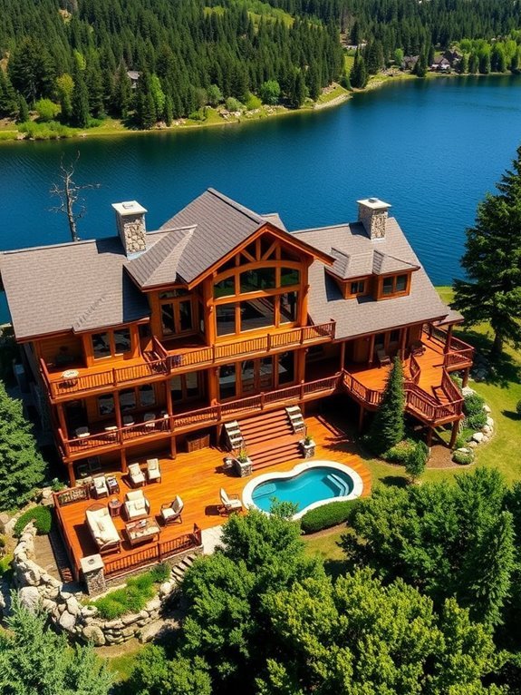 lakeside luxury retreat escape