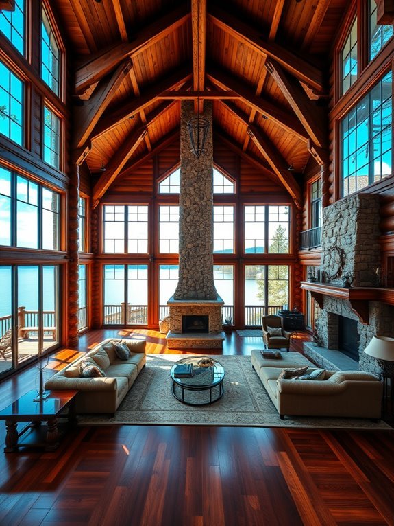 lakeside luxury vacation home