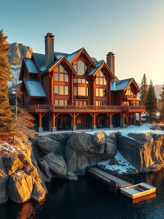 lakeside opulence and tranquility