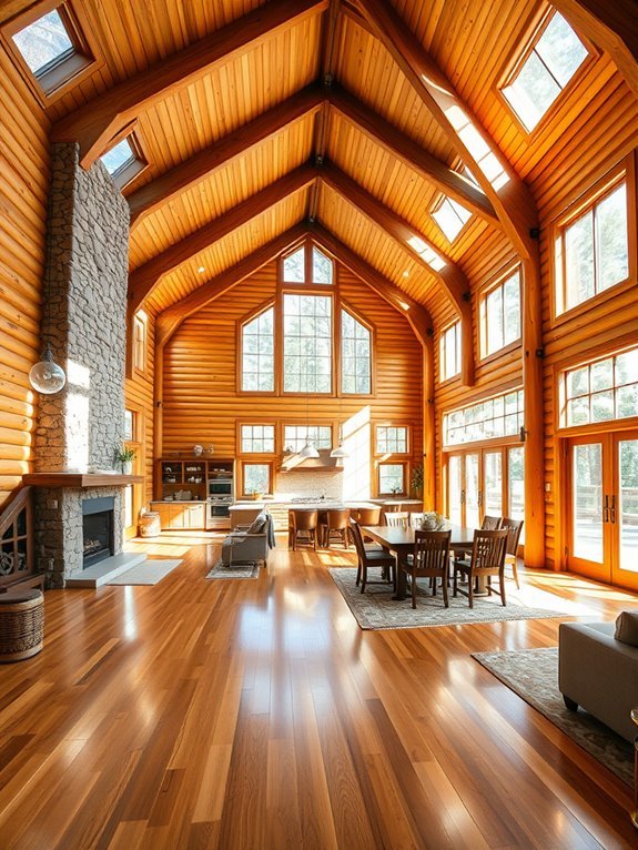 light filled open spaces