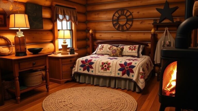 log cabin decor projects