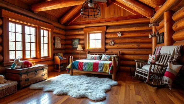 log cabin kids decor ideas