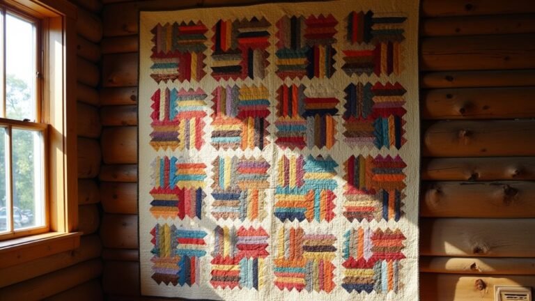 log cabin quilt designs