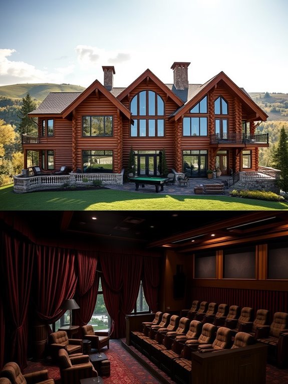 luxurious elevated residence