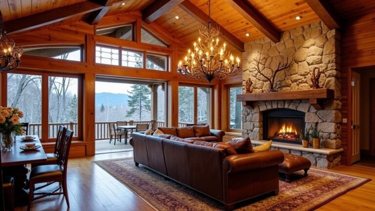 luxurious log cabin designs