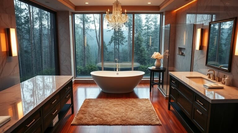 luxury cabin bathroom inspiration