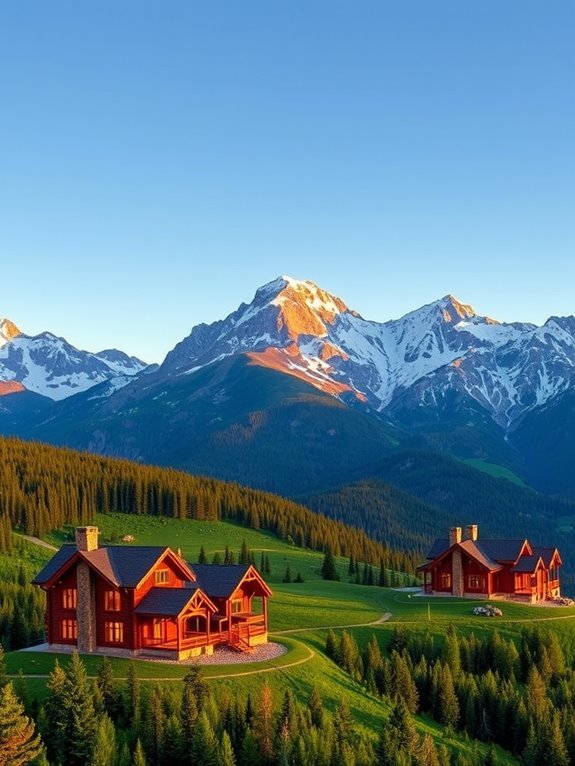 luxury cabin in big sky