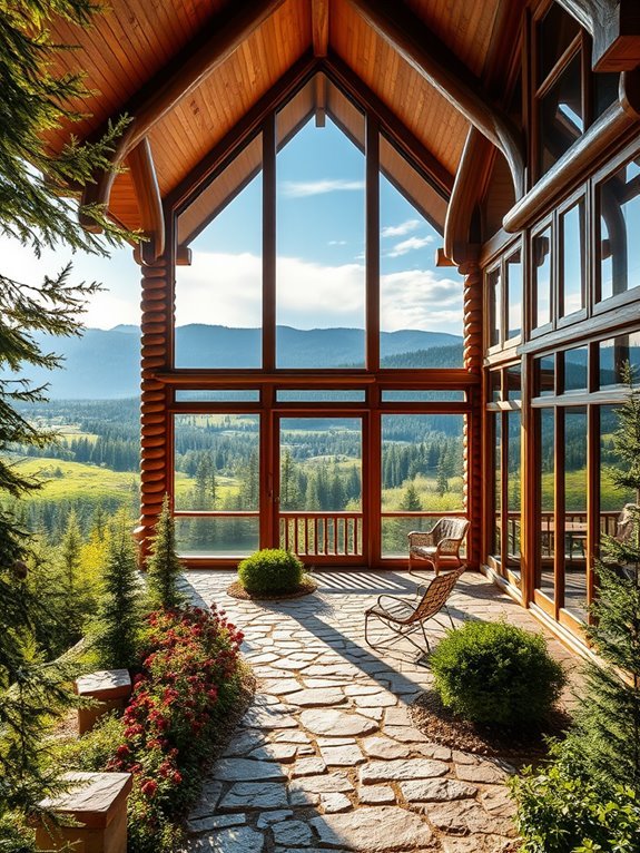 luxury mountain resort living