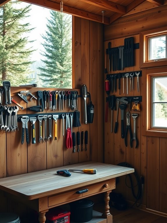 magnetic storage for tools