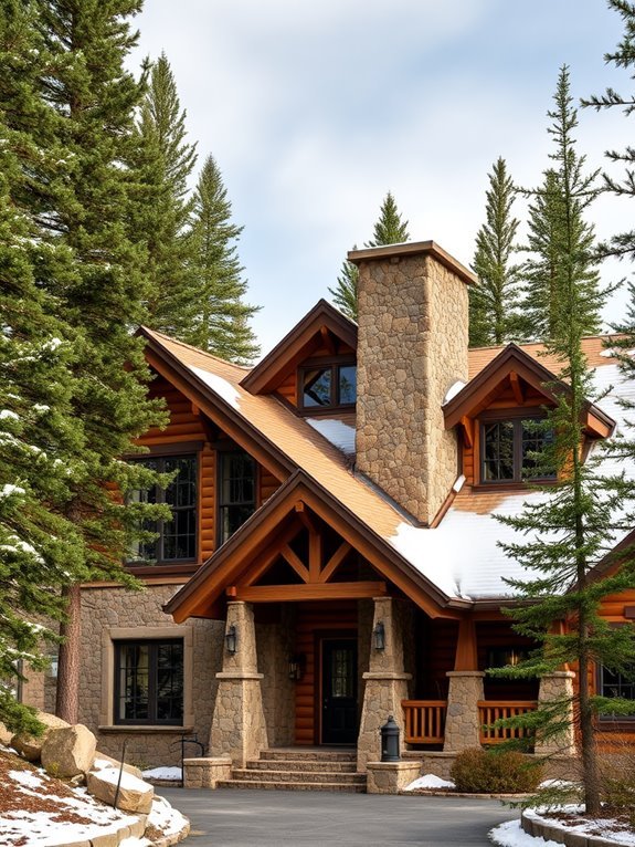 majestic alpine estate retreat