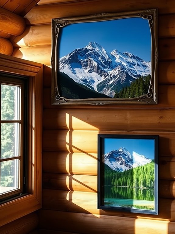 majestic mountain scenery captured