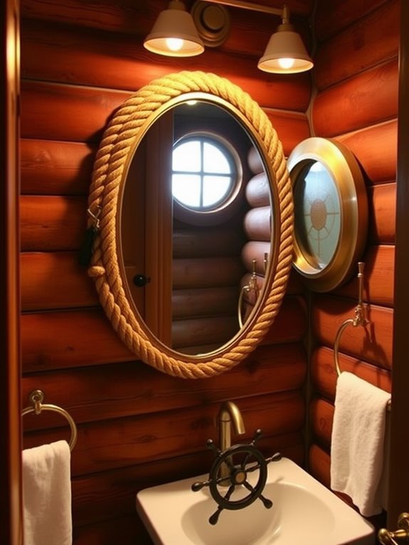 maritime themed decorative mirrors