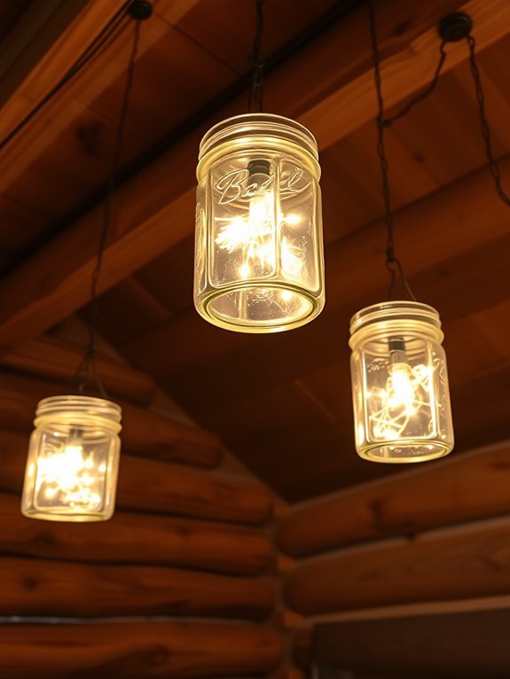 mason jar lighting decor