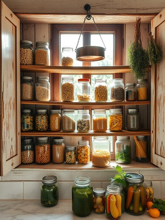 mason jar organization ideas