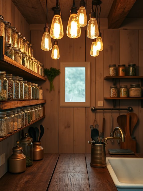 mason jar organization solution