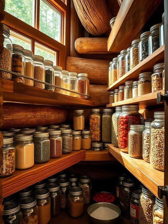 mason jar organization solutions