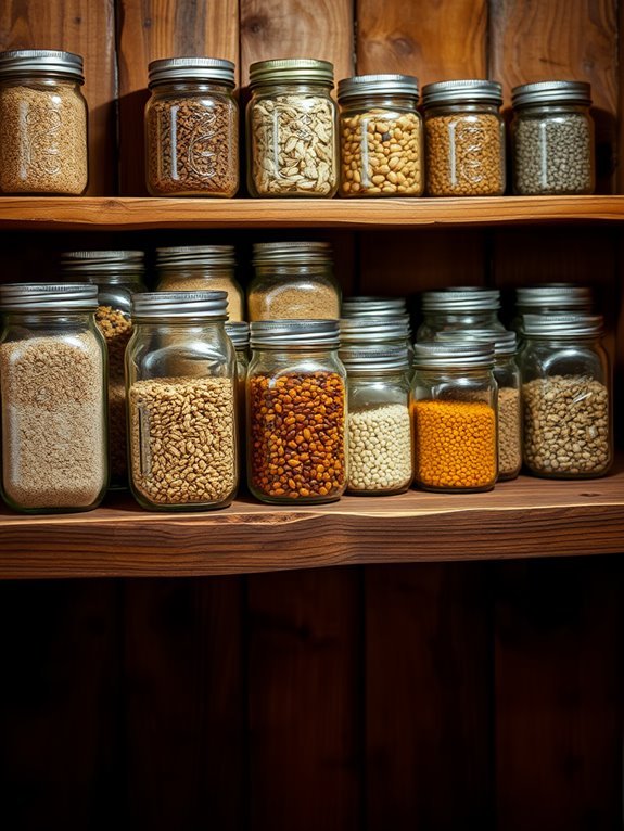 mason jar storage solutions