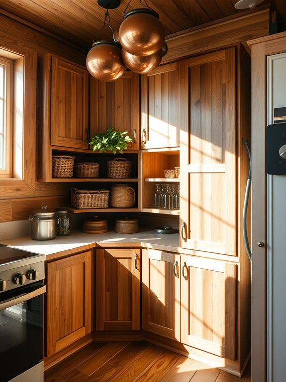 maximize kitchen storage space