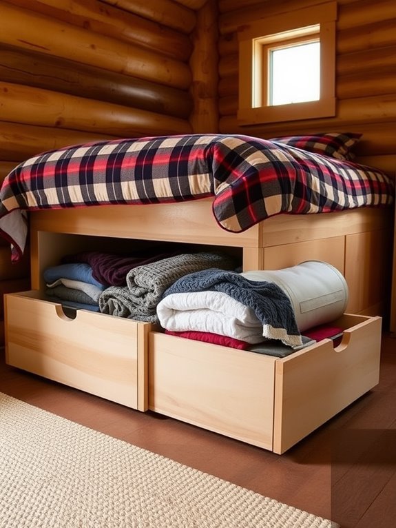 maximize space with storage