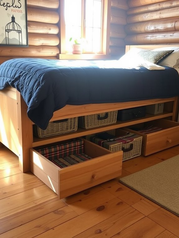 maximize space with storage