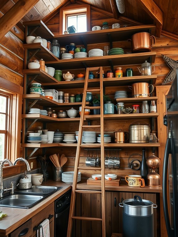 maximize space with vertical storage