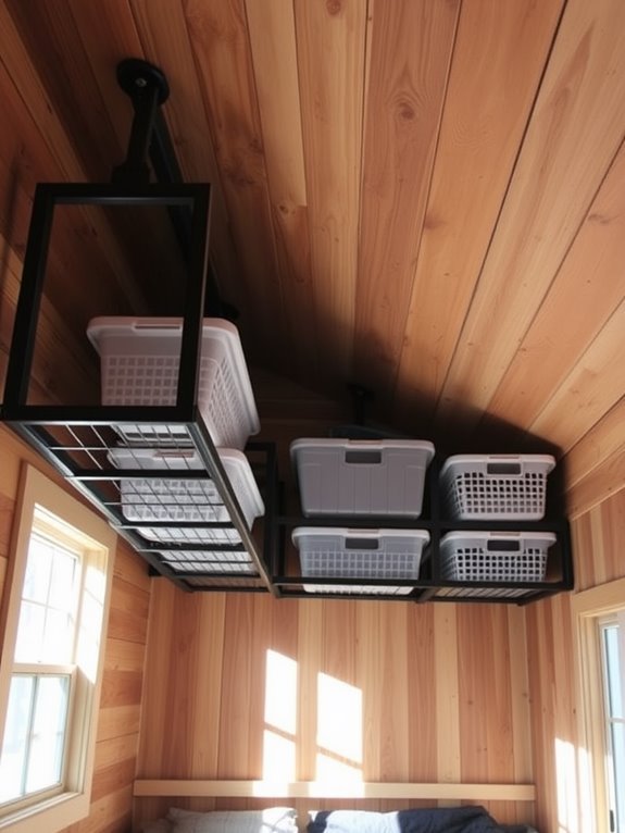 maximize vertical storage space