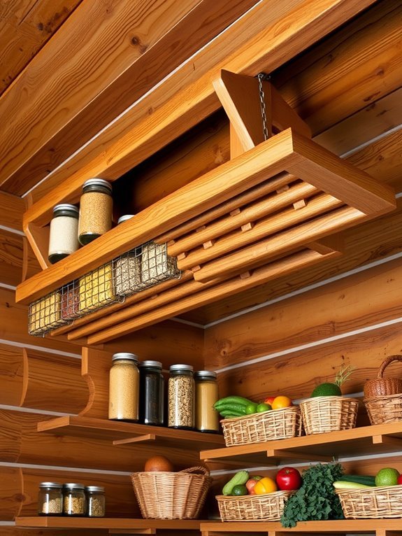 maximize vertical storage space