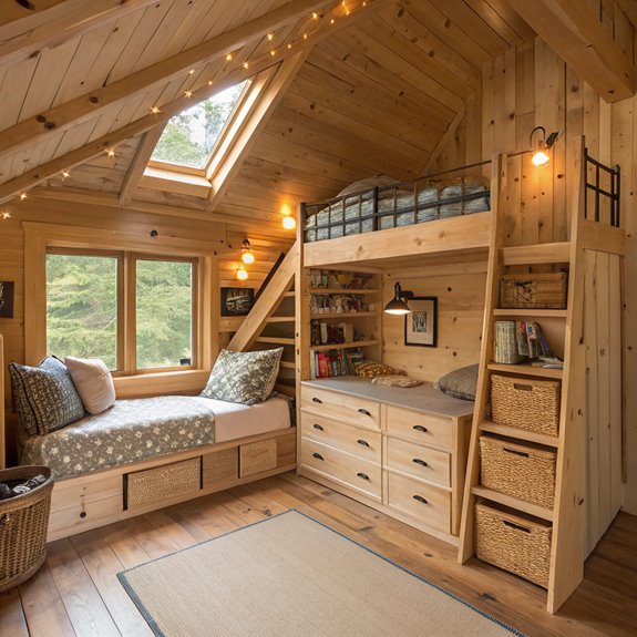 maximizing space in cabins