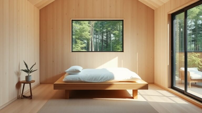 minimalist cabin bedroom inspiration