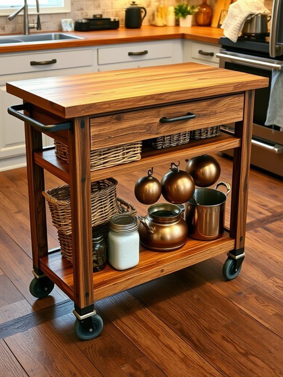 mobile cooking storage solution