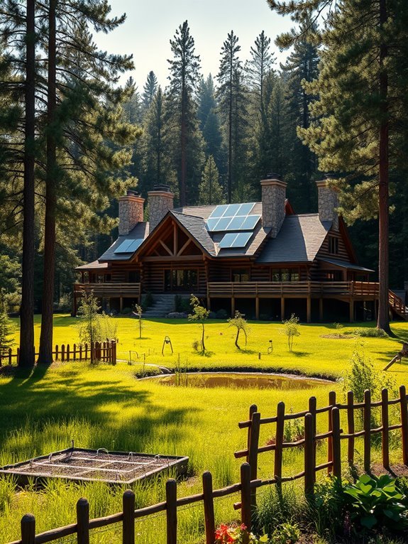modern cozy countryside escape