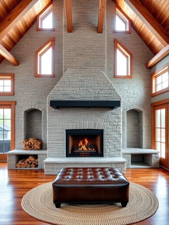 modern design warm ambiance
