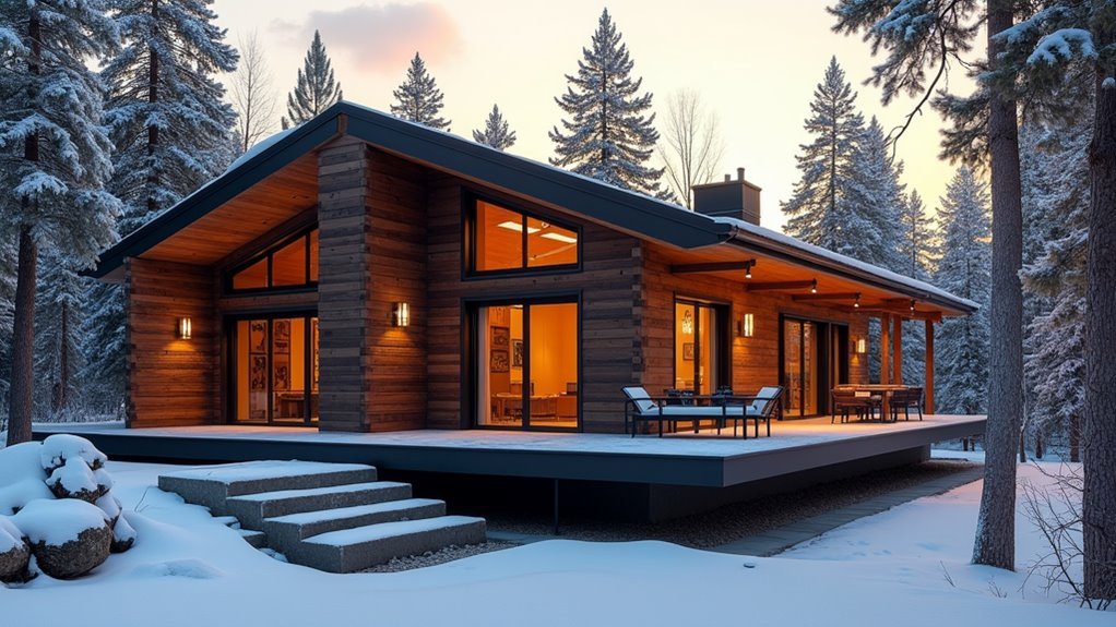 18 Modern Log Cabin Homes For Contemporary Living Stylish Cabins