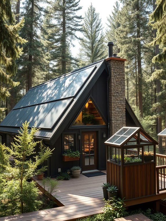modern rustic cabin design