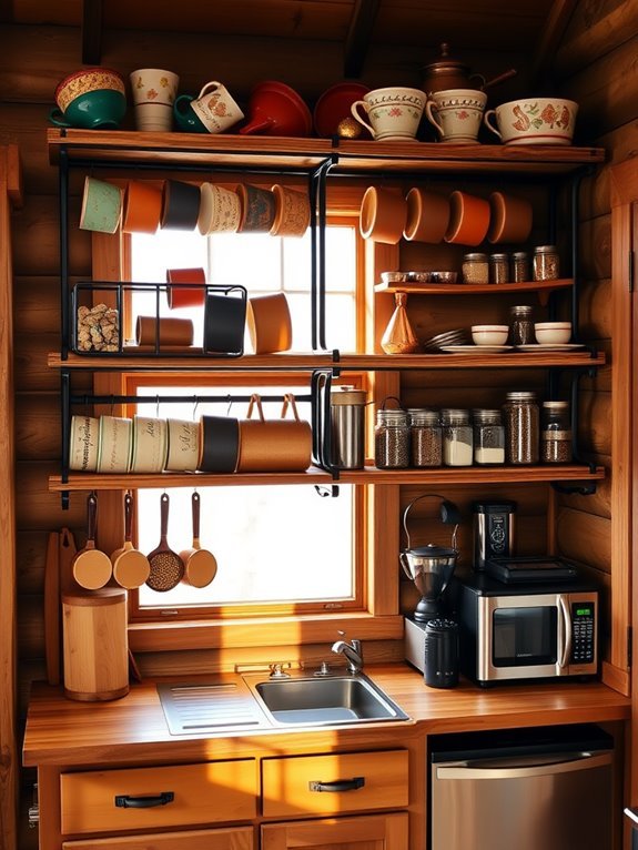 mount racks on walls