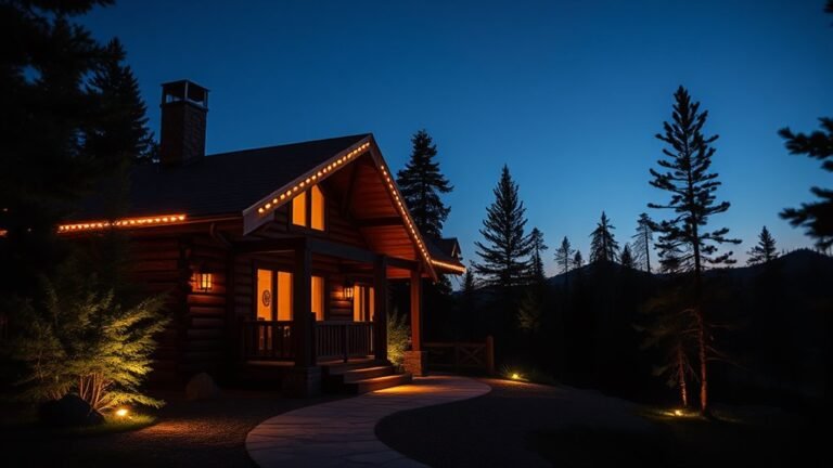 mountain cabin lighting ideas