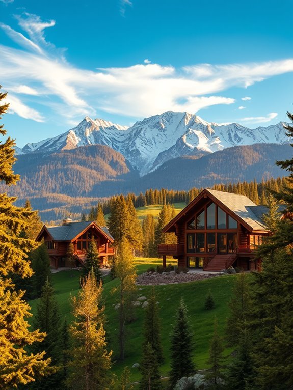 mountain getaway for relaxation