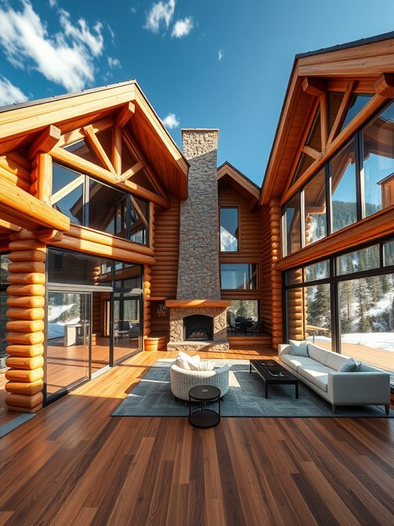 mountain mansion retreat escape