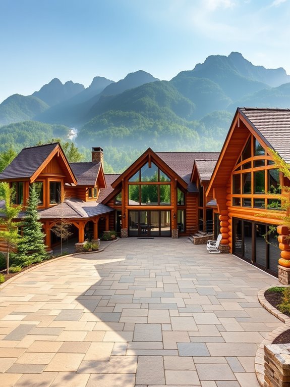 mountain refuge for relaxation