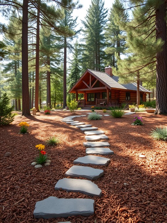 mulch as effective ground cover