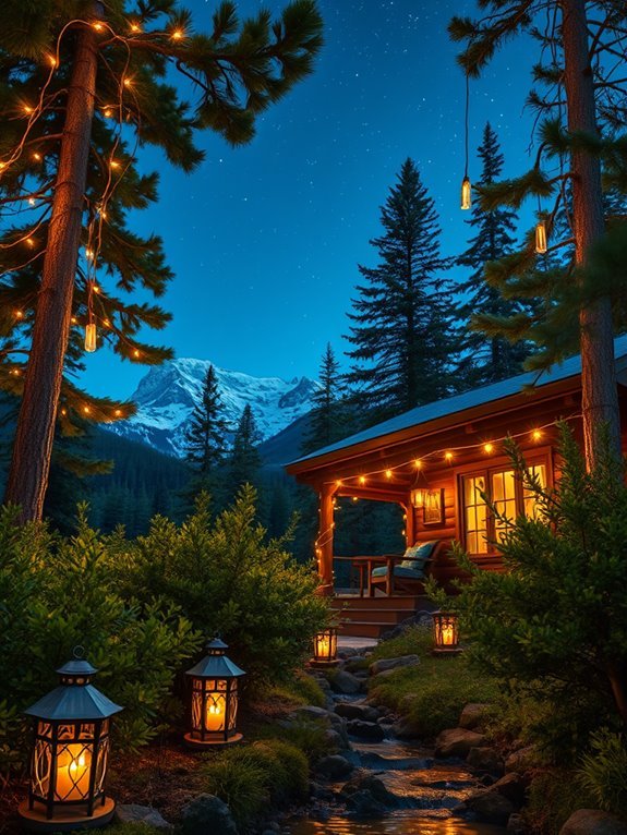 natural ambiance through illumination