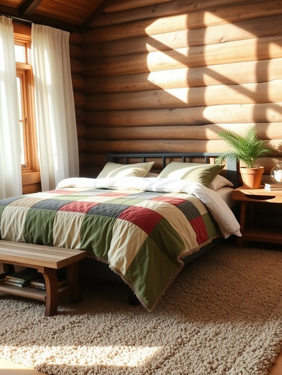 natural and rustic adornments