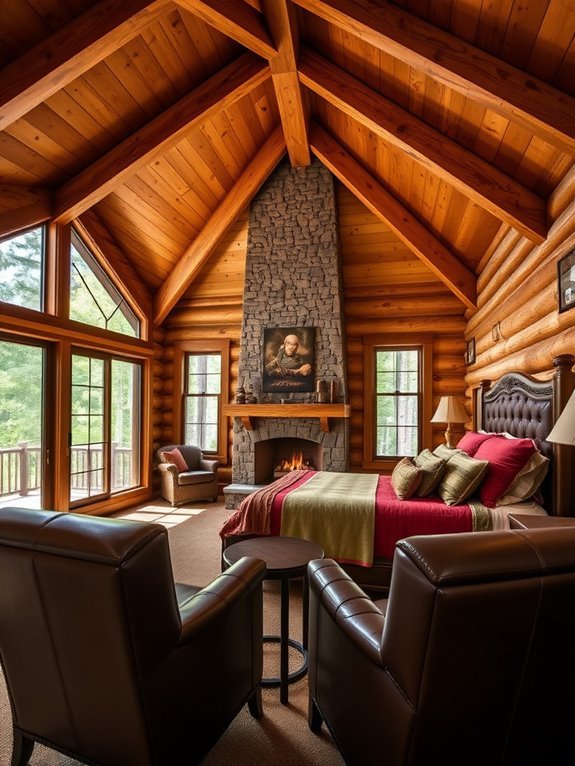 natural and warm tones